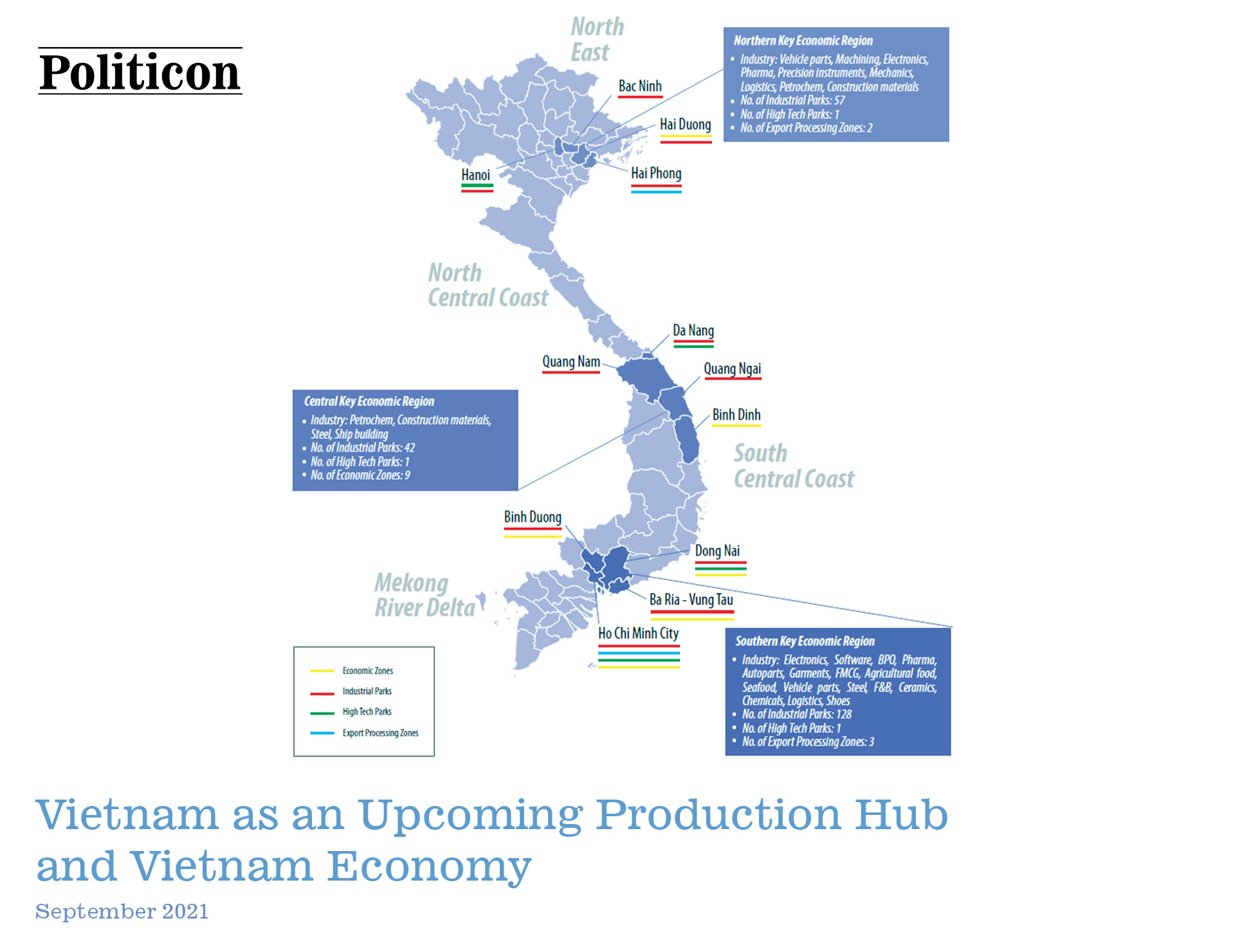 Vietnam as an Upcoming Production Hub and  Vietnam Economy